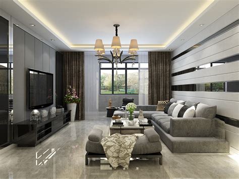 现代三居室123平米15万-廊坊阳光郡装修案例-北京房天下家居装修网