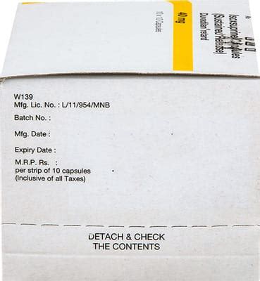 Duvadilan Retard 40 MG Capsule (10): Uses, Side Effects, Price & Dosage ...