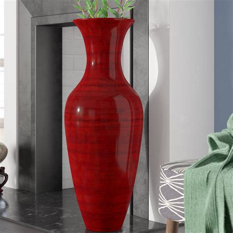 Buy Wood Floor Vase at Robin Clark blog