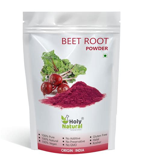 Holy Natural Beet Root Powder - 100 Gm | Rich in Vitamins & Minerals ...