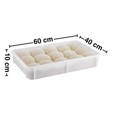 GastroPlast GPHPE-100 Polietilen Pizza Hamur Teknesi, 600x400x100 mm Fiyat