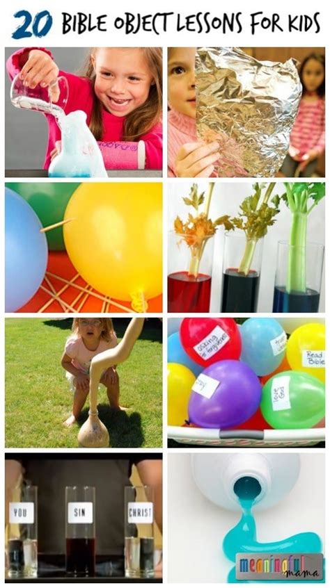 Image result for Object Lessons Faith Kids