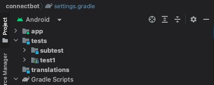Image result for Specify Module in Android