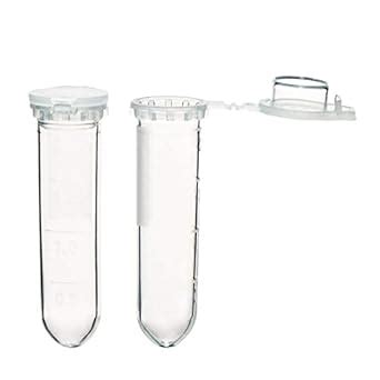SPYLX Microcentrifuge Tubes 2ml with Hinged Lid, Falcon Tube, Frosted ...