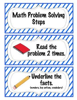 Image result for Math Problem Solving Steps