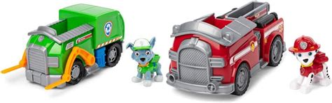 Buy PAW Patrol, Rocky’s Recycle Truck Vehicle with Collectible Figure ...