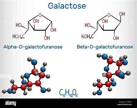 Galactose Chemical Structure