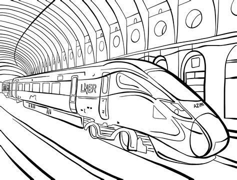 Railway Station Drawing Local Train 的图像结果