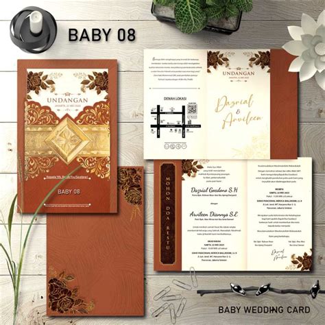 Jual BABY 08 (Amplop + Isi) Blangko Undangan | Undangan Murah | Free File Setting | Shopee Indonesia