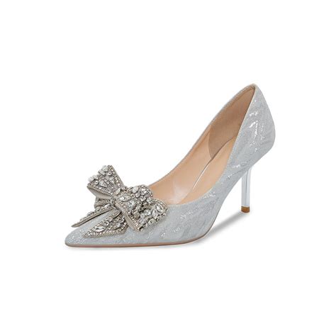 Women's Stiletto Rhinestone Bow High Heels – Sociable Weaver Nest