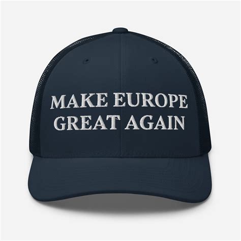 Casquettes "Make Europe Great Again" et "Make France Great Again" – Bo ...