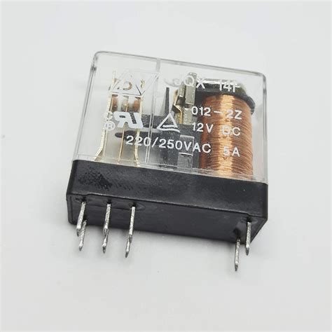 Sugar Cube 12V DC DPDT Glass Relay 8 Pin PCB Type by Indian Hobby ...