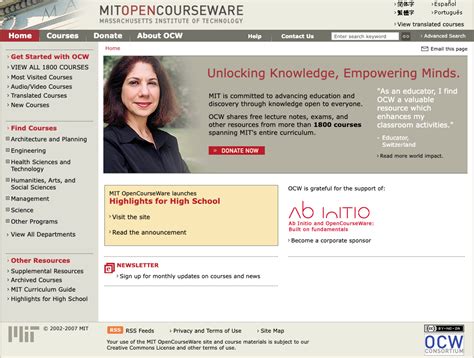 MIT Chemistry OpenCourseWare 的图像结果