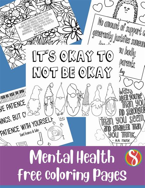 Boost Well-being: Mental Health Printables to Thrive - Printables for ...