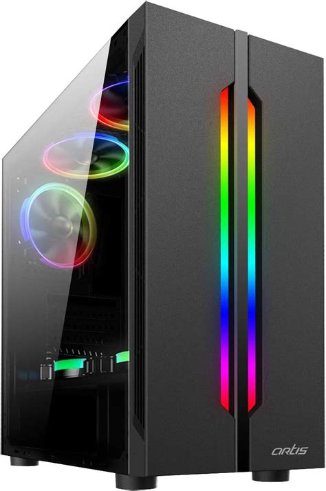 Amazon.in: Buy Artis Z200 Computer Gaming Cabinet Support ATX, Micro ...