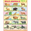 WILD ANIMALS CHART SIZE 45 X 57 CMS