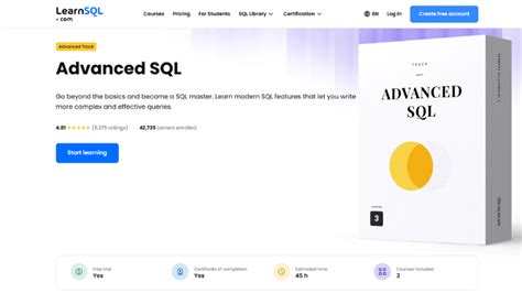 Image result for Advanced SQL Training