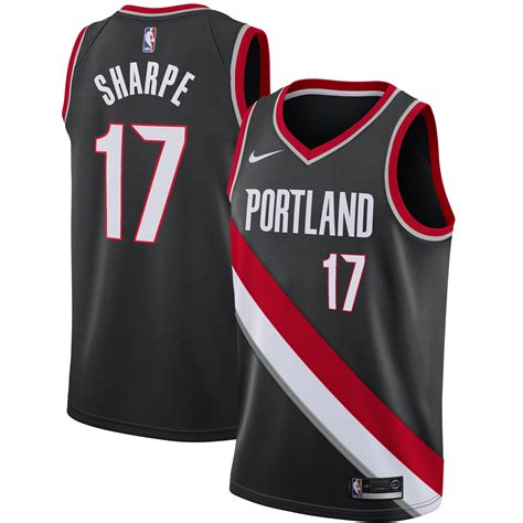 Mens Portland Trail Blazers Shaedon Sharpe 2022/23 Icon Edition ...
