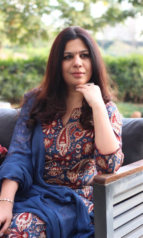 Cotton Kalamkari Print Royal Blue Suit Set with Chiffon Dupatta – Baareeki