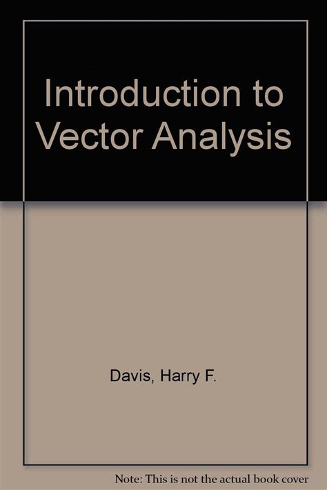 Image result for Introduction to Vector Analysis