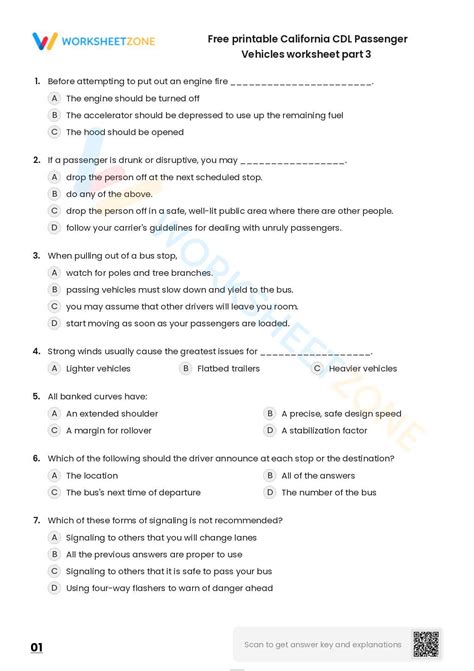 Image result for CDL Practice Test Worksheet