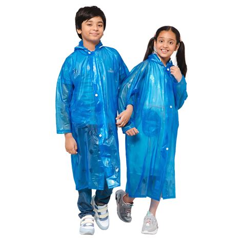 THE CLOWNFISH Wet & Wild Series Unisex Kids Waterproof Single Layer ...