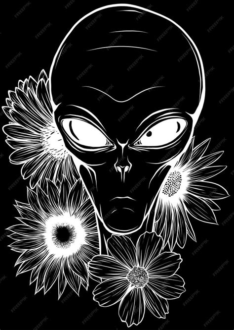 Alien Head Outline 的图像结果