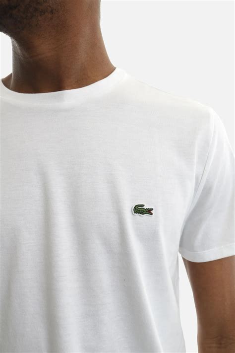 Lacoste Mens T-Shirt White TH6709-00 - Go-Britain