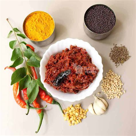 Red Chilli Pickle / Pandu Mirapakaya Pachadi (Home Made Andhra Style ...