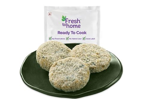 FreshToHome Chicken Cutlets | Pack of 3 | 130g to 160g | Ready-to-Cook ...