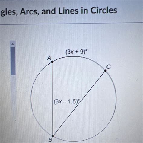 What is the measure of AC? Enter your answer in the box. Enter only the ...