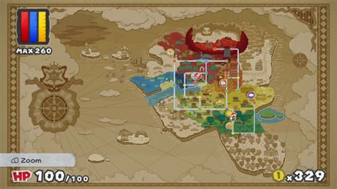 Image result for Paper Mario Color Splash World Map