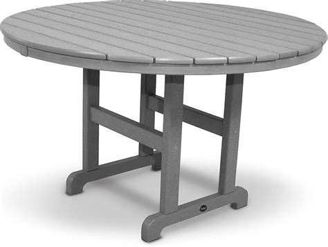 Amazon.com : Trex Outdoor Furniture Monterey Bay Round 48" Dining Table ...