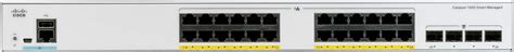 Cisco Catalyst 1000-24T-4G-L Network Switch, 24 Gigabit Ethernet Ports ...