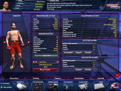 Boxing Manager Game 的图像结果