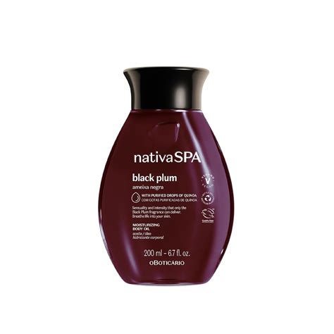 NATIVASPAOBOTICÁRIO Nativa SPA by O Boticário, Black Plum Body Oil ...