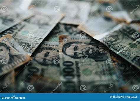 Stack of Hungarian Forint Currency Notes Stock Image - Image of ...
