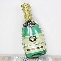 Balloonistics 1 Champagne Wine Glass and 1 Champagne Bottle Shaped ...