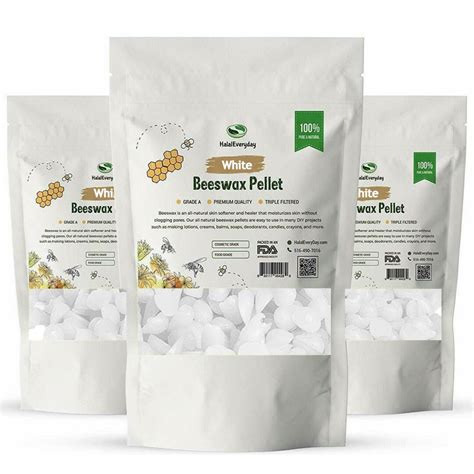 100% Pure White Organic Beeswax Pellets, Size: 4oz.bag | Michaels