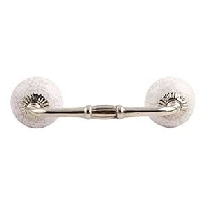 Indian-Shelf 1 Pack White Kitchen Cabinet Handles for Drawer Pulls Door ...