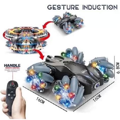 Kids RC Drift Remote Control Car with 360° Rotation Stunt and LED ligh ...