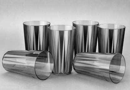 Flipkart SmartBuy (Pack of 6) Premium Plastic Water Juice Cold Drinks ...