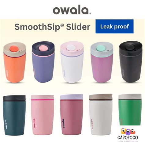 Owala SmoothSip Slider Coffee Mug, 12oz, 20oz, Candy Coated, Blue Jay ...