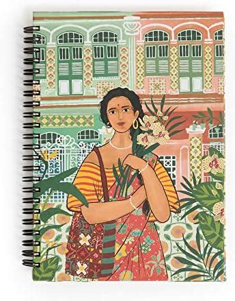 Chumbak Katong Flowershop Notebook | #Singapore Inspired : Amazon.in ...