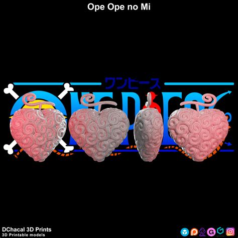 Файл STL Ope Ope No Mi - One Piece 🐉・Дизайн 3D принтера для загрузки・Cults