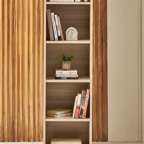 Buy Wells Modular 6-Tier Open Book Shelf - Brown from Home Centre at ...