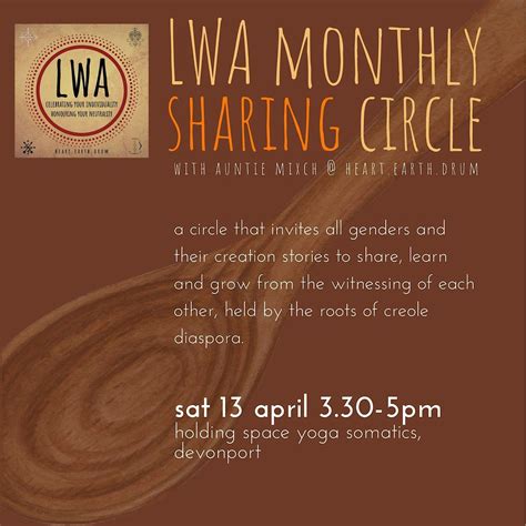 The Simmering Pot - LWA Monthly Sharing Circle, 6/21 Murray St, East ...