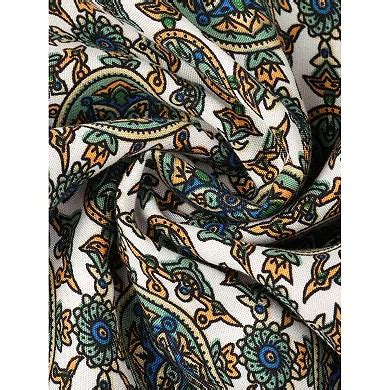 Women's Plus Size Top V Neck 3/4 Sleeve Floral Print Dressy Tops Casual ...
