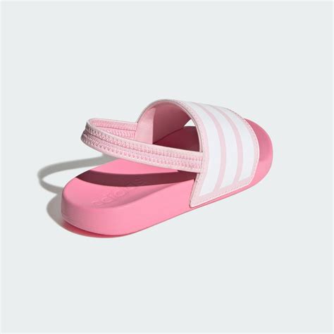 adidas Adilette Estrap Slides Kids - Pink | Free Shipping with adiClub
