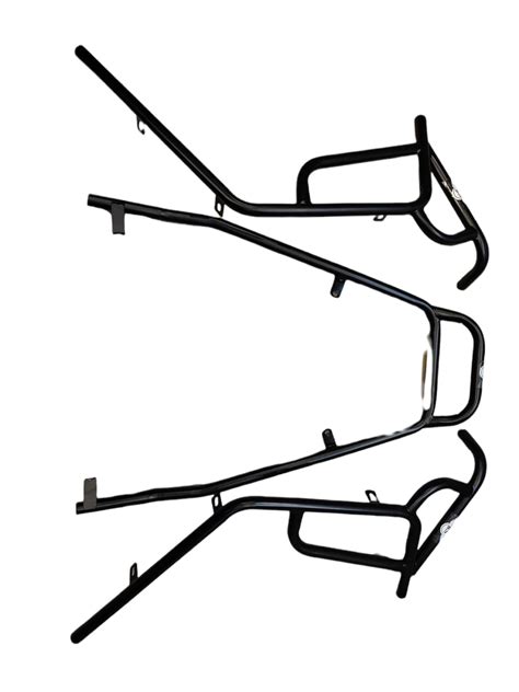 Suzuki Burgman Guard Set - Stainless Steel with Black Powder Coating ...